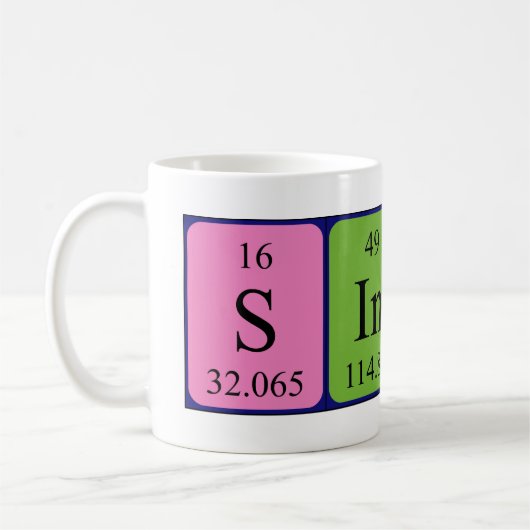 Sindi Periodenname Tasse (Links)
