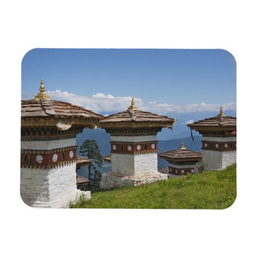 Sindokha Dzong, Dochu La Pass 2 Magnet (Horizontal)