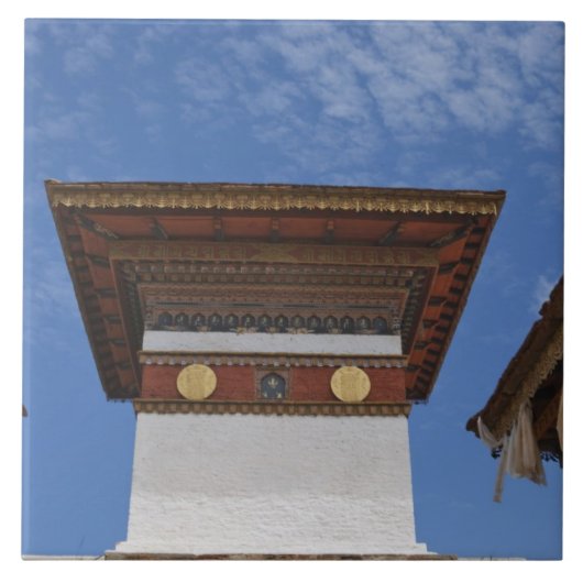 Sindokha Dzong, Dochu-La-Pass Fliese (Vorderseite)