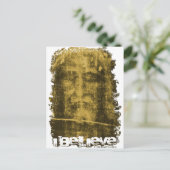 SINDONE POSTKARTE (Stehend Vorderseite)