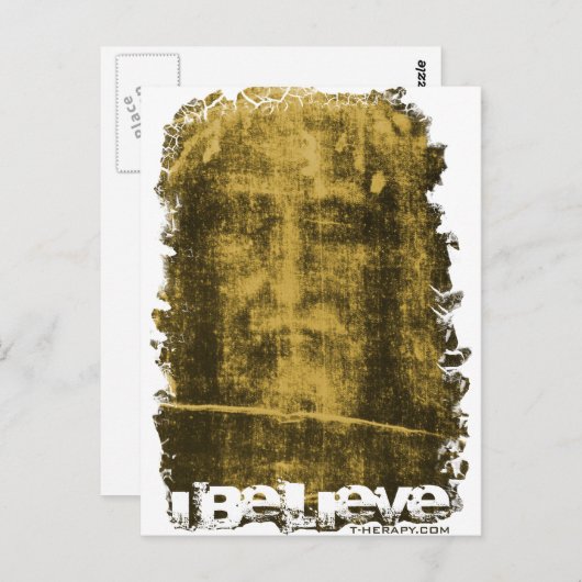 SINDONE POSTKARTE (Vorne/Hinten)