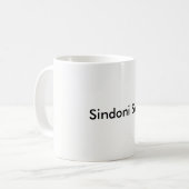Sindoni sagt Tasse (Vorderseite Links)