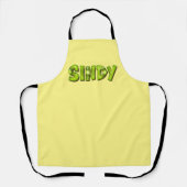 Sindy Name Kiwi Design Küchenschürze Schürze (Vorderseite)