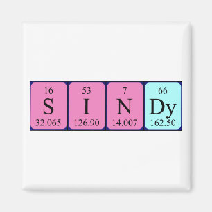 Sindy Periodenmagnet Magnet