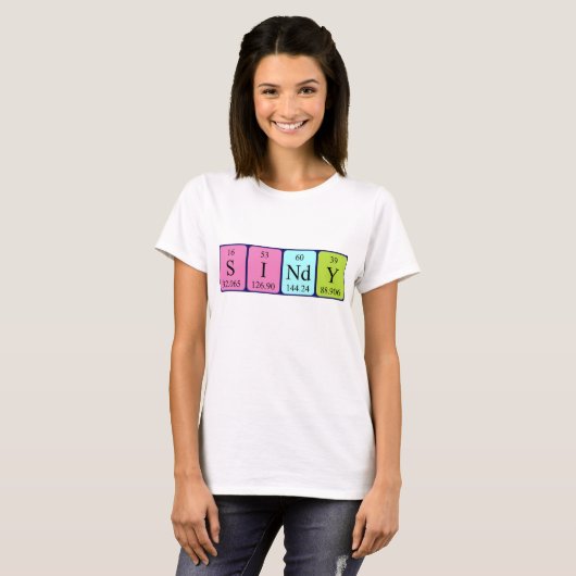 Sindy Periodenname Shirt (Vorne ganz)