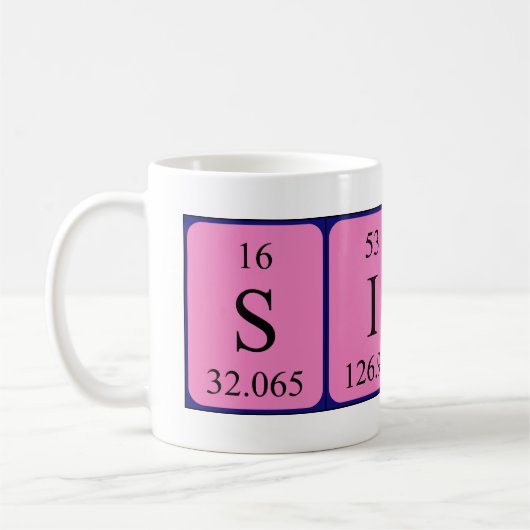Sindy Periodenname Tasse (Links)