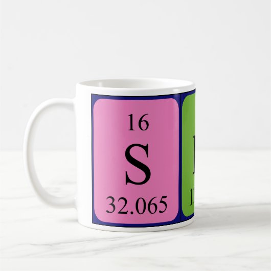 Sindy Periodenname Tasse (Links)