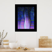 Sine City (blau) Poster (Küche)