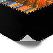 Sine City (Gold) Poster (Ecke)