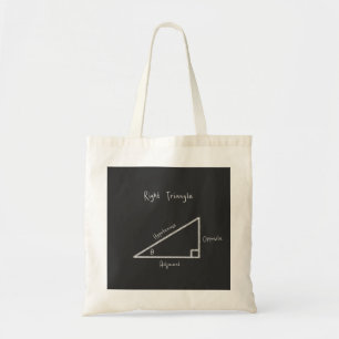 Sine Cosine Tangent Right Triangle Trigonometrie Tragetasche