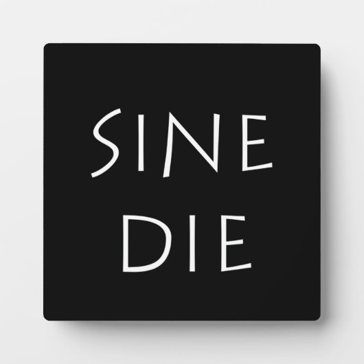 Sine die ine fotoplatte (Vorderseite)