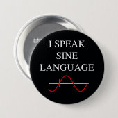 Sine Language Button (Vorne & Hinten)