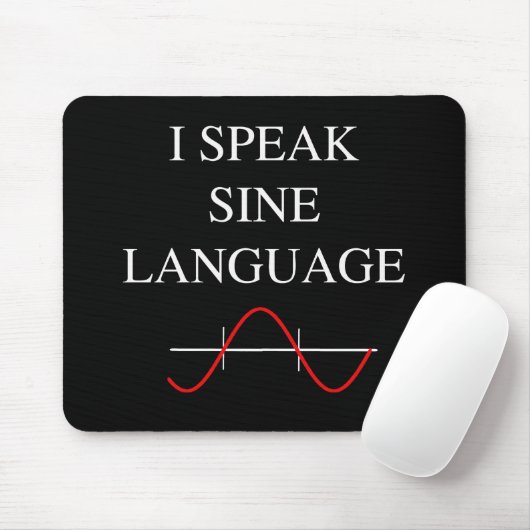 Sine Language Mousepad (Mit Mouse)