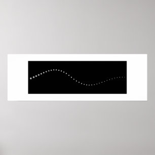 Sine Wave Poster