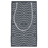 Sine Wave Puls Signal Modernes Abstraktes Kunstdes Kleine Geschenktüte (Vorderseite)