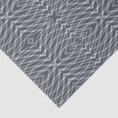 Sine Wave Puls Signal Modernes Abstraktes Kunstdes Seidenpapier (Ausschnitt)