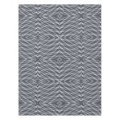 Sine Wave Puls Signal Modernes Abstraktes Kunstdes Tischdecke (Vorderseite)