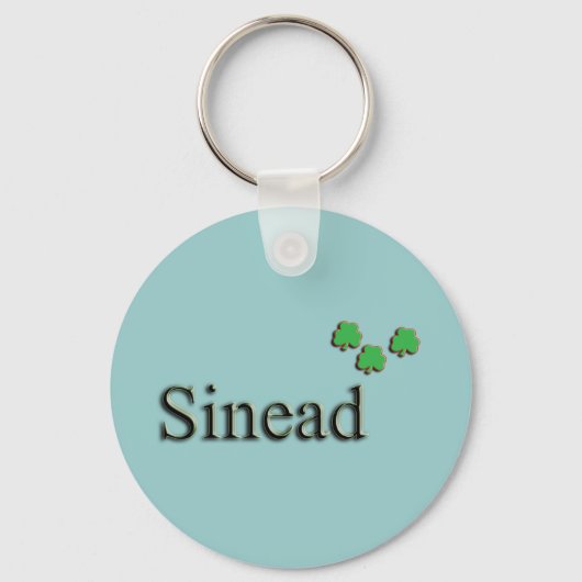 Sinead Irish Name Schlüsselanhänger (Vorderseite)