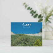 Sines Castle Wall - Portugal Postkarte (Stehend Vorderseite)