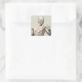 Sinestro Alternate Quadratischer Aufkleber (Tasche)