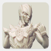 Sinestro Alternate Quadratischer Aufkleber (Vorderseite)