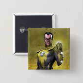 Sinestro Button (Vorne & Hinten)