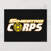 Sinestro Corps Postkarte (Vorderseite)