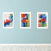 SINFONIA DE COLORES VIBRANTES ALEGRES BILDERWAND SETS (Holzboden)