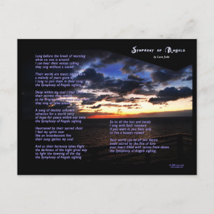 Sinfonie der Engel Postkarte