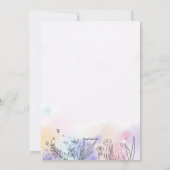 Sinfonie der Farbschwangerschaft Ankündigung (Rückseite)