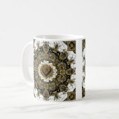 Sinfonie der Liebe auf Wabenklamotten Kaffeetasse (Vorderseite Links)