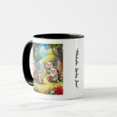 "Sinfonie der Spikes" Tasse (Vorderseite Links)
