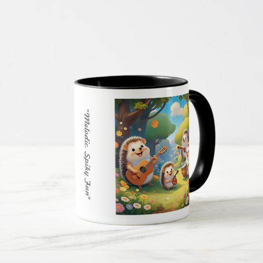 "Sinfonie der Spikes" Tasse (VorderseiteRechts)