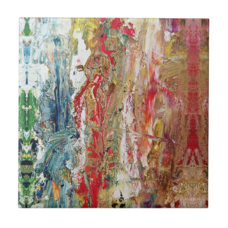 Sinfonie des Chaos - Palette Abstrakter Real Artis Fliese