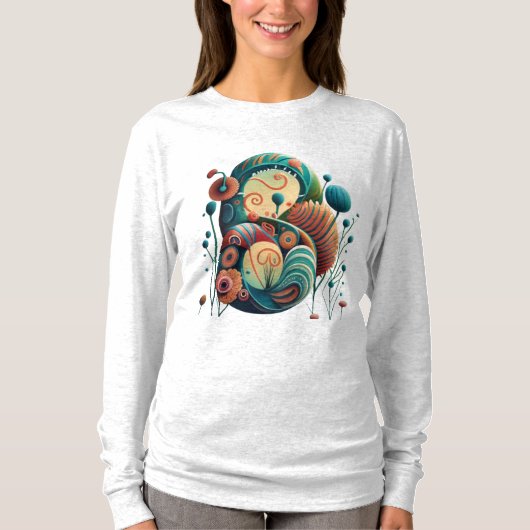 Sinfonie des Hues, Grenzen verschwommen T-Shirt (Vorderseite)