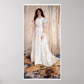 Sinfonie in Weiß von Pfeifen-Poster Poster (Vorne)