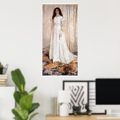 Sinfonie in Weiß von Pfeifen-Poster Poster (Heimbüro)