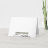 Sinfonieorchester-Instrumente Karte (Rückseite)