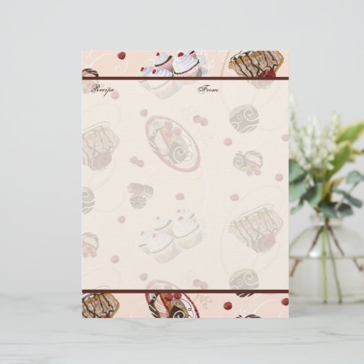 Sinful Desserts Bridal Wedding Geschenkartikel Rez (Stehend Vorderseite)