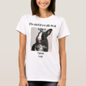 sinful mouth that killed Phone cable, wall bunny T-Shirt (Vorderseite)