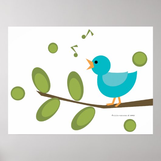 Sing-a-Song Bird Poster (Vorne)
