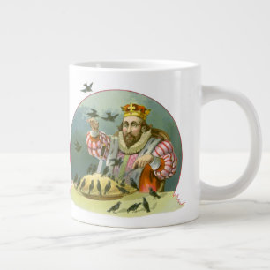 Sing a Song of Sixpence, altes Kinderreim Jumbo-Tasse