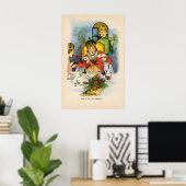 Sing A Song of Sixpence - Kinderreimposter Poster (Heimbüro)