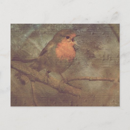 Sing a Song Postkarte (Vorderseite)