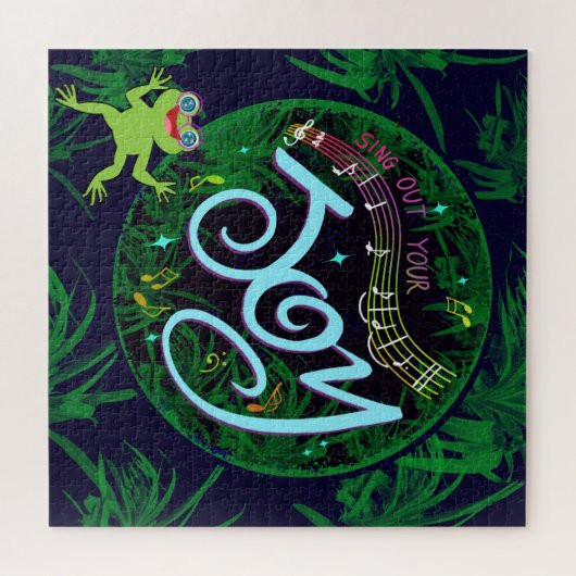 Sing deine Freude aus! Puzzle (Horizontal)