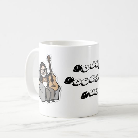 Sing ein Lied...... Kaffeetasse (Vorderseite Links)