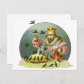 Sing ein Lied von Sixpence, Vintages Kinderzimmer  (Vorne/Hinten)