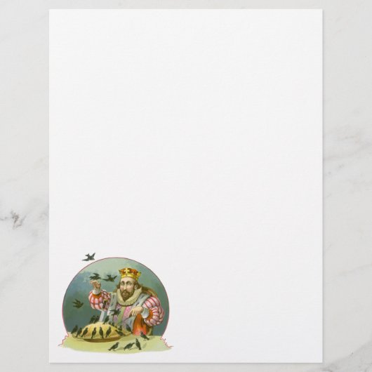 Sing ein Lied von Sixpence, Vintages Kinderzimmer (Vorderseite)