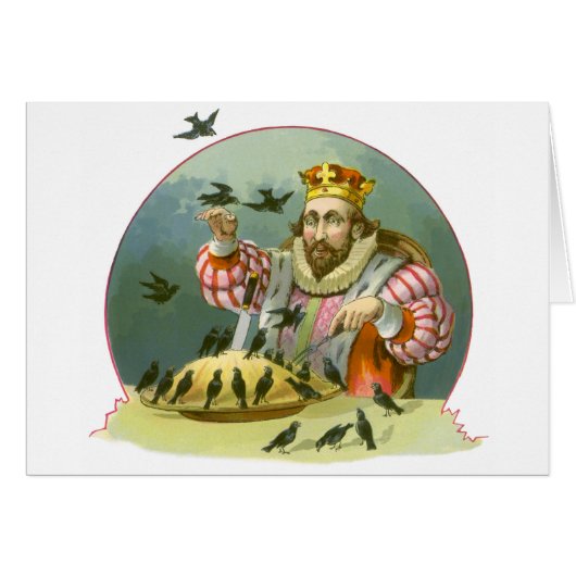 Sing ein Lied von Sixpence, Vintages Kinderzimmer  (Vorderseite (Horizontal))