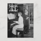 Sing es, Schwestern Postkarte (Vorderseite)